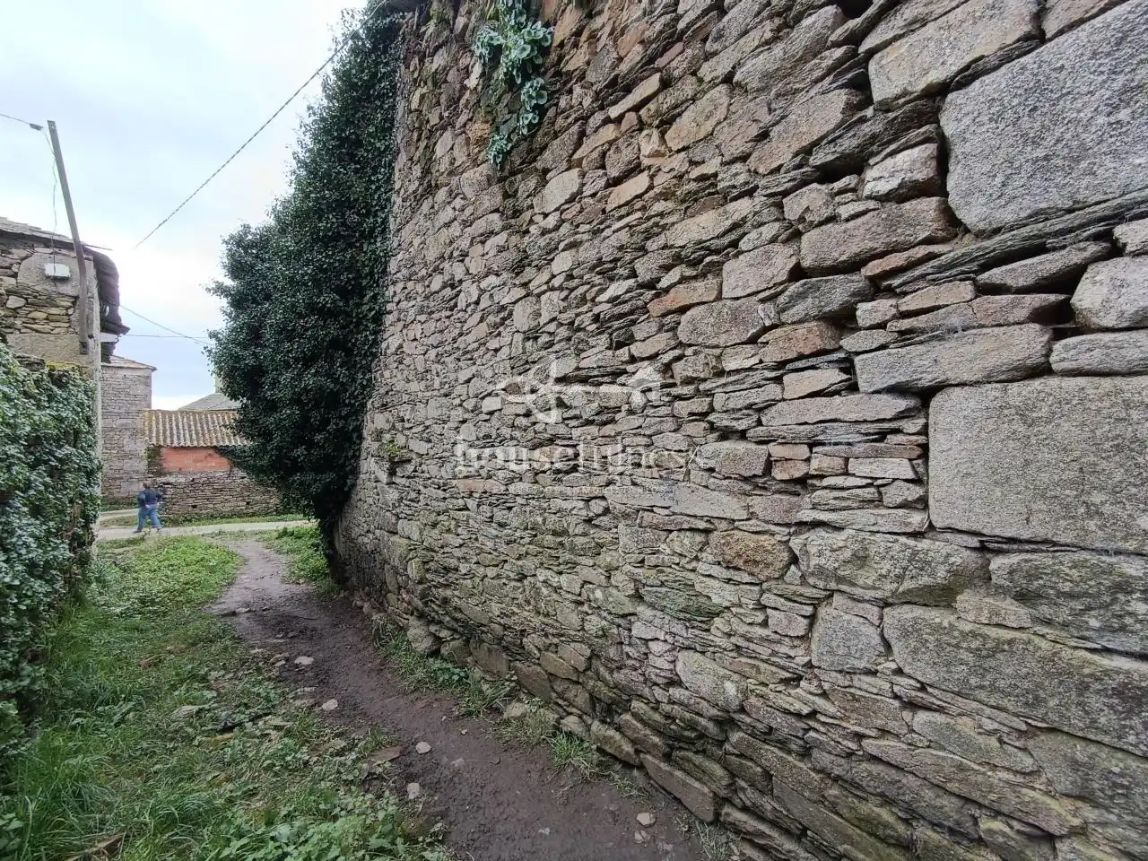 Vista exterior de Finca rústica en venta en Friol con Calefacción, Jardín privado y Terraza