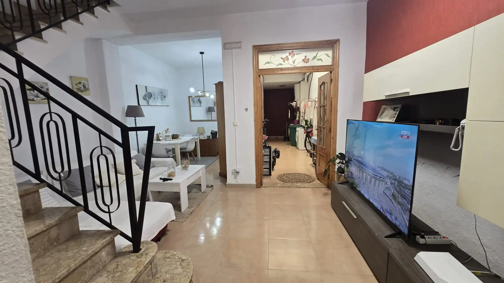 Sala de estar de Casa o chalet en venta en Oliva con Terraza