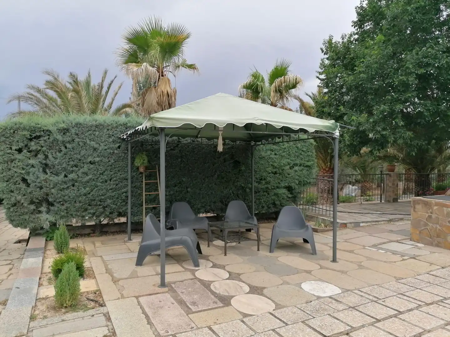 Terraza de Casa o chalet en venta en Brazatortas con Aire acondicionado, Calefacción y Jardín privado