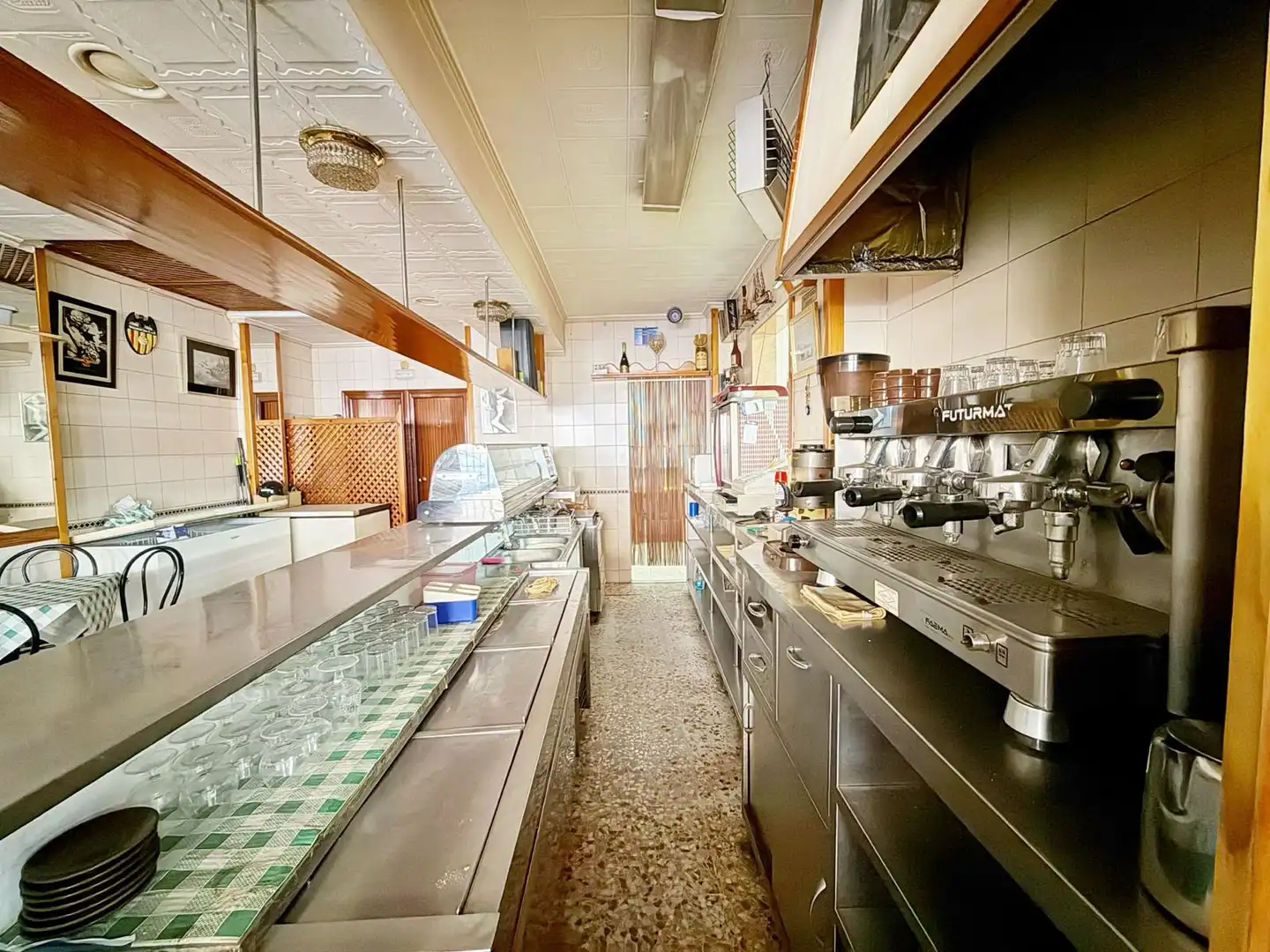 Cocina de Local de alquiler en Alzira con Aire acondicionado, Calefacción y Terraza