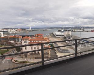 Terrace of Duplex to rent in A Coruña Capital 