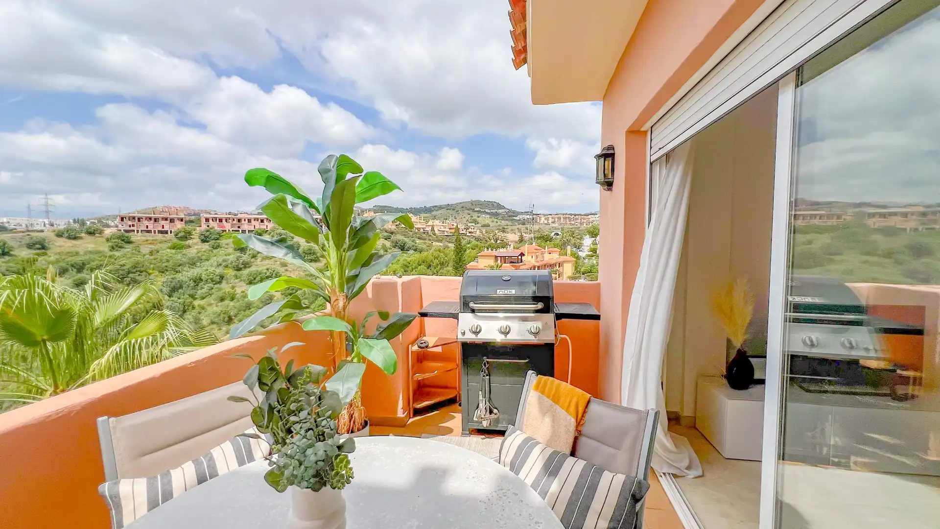 Terrassa de Apartament en venda en Mijas amb Aire condicionat, Calefacció i Terrassa