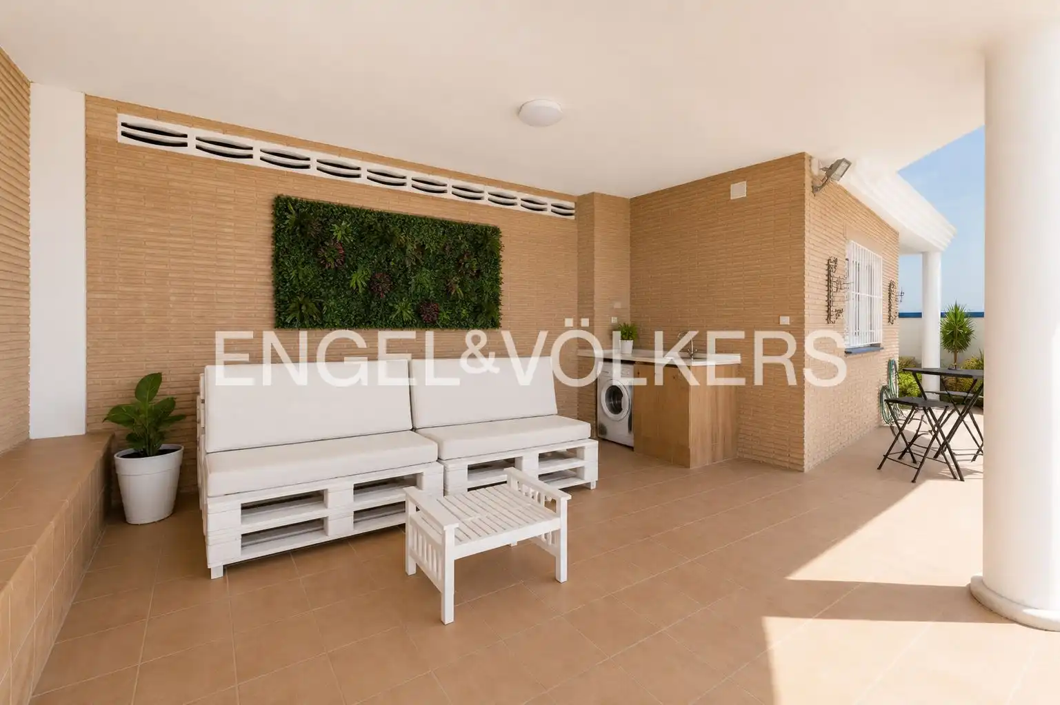 Terraza de Casa adosada de alquiler en Puçol con Calefacción, Jardín privado y Terraza