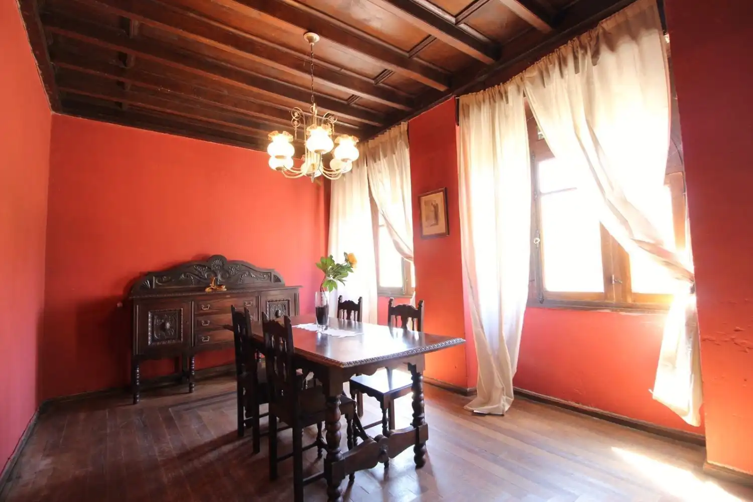 Comedor de Dúplex en venta en Oseja de Sajambre con Jardín privado, Parquet y Terraza