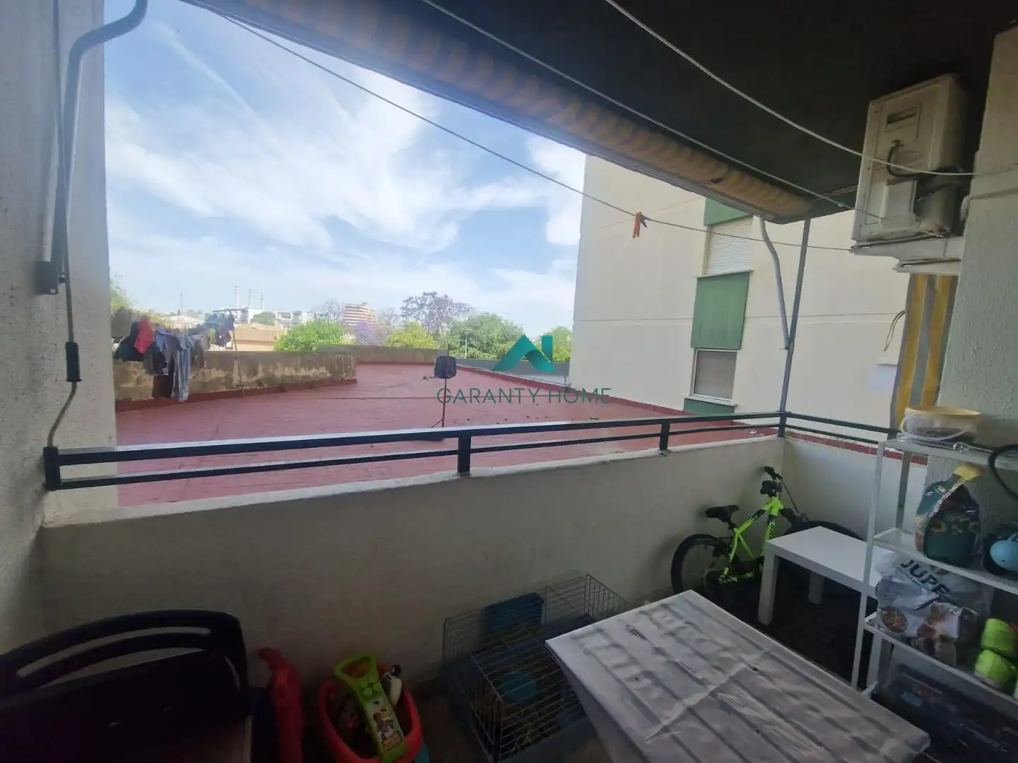 Balcony of Flat for sale in Jerez de la Frontera  with Air Conditioner and Terrace