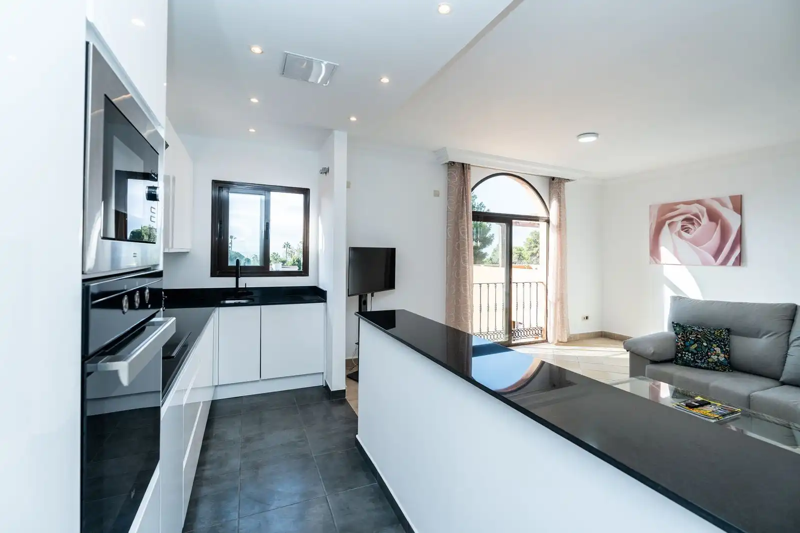 Cocina de Ático en venta en Estepona con Aire acondicionado, Terraza y Amueblado