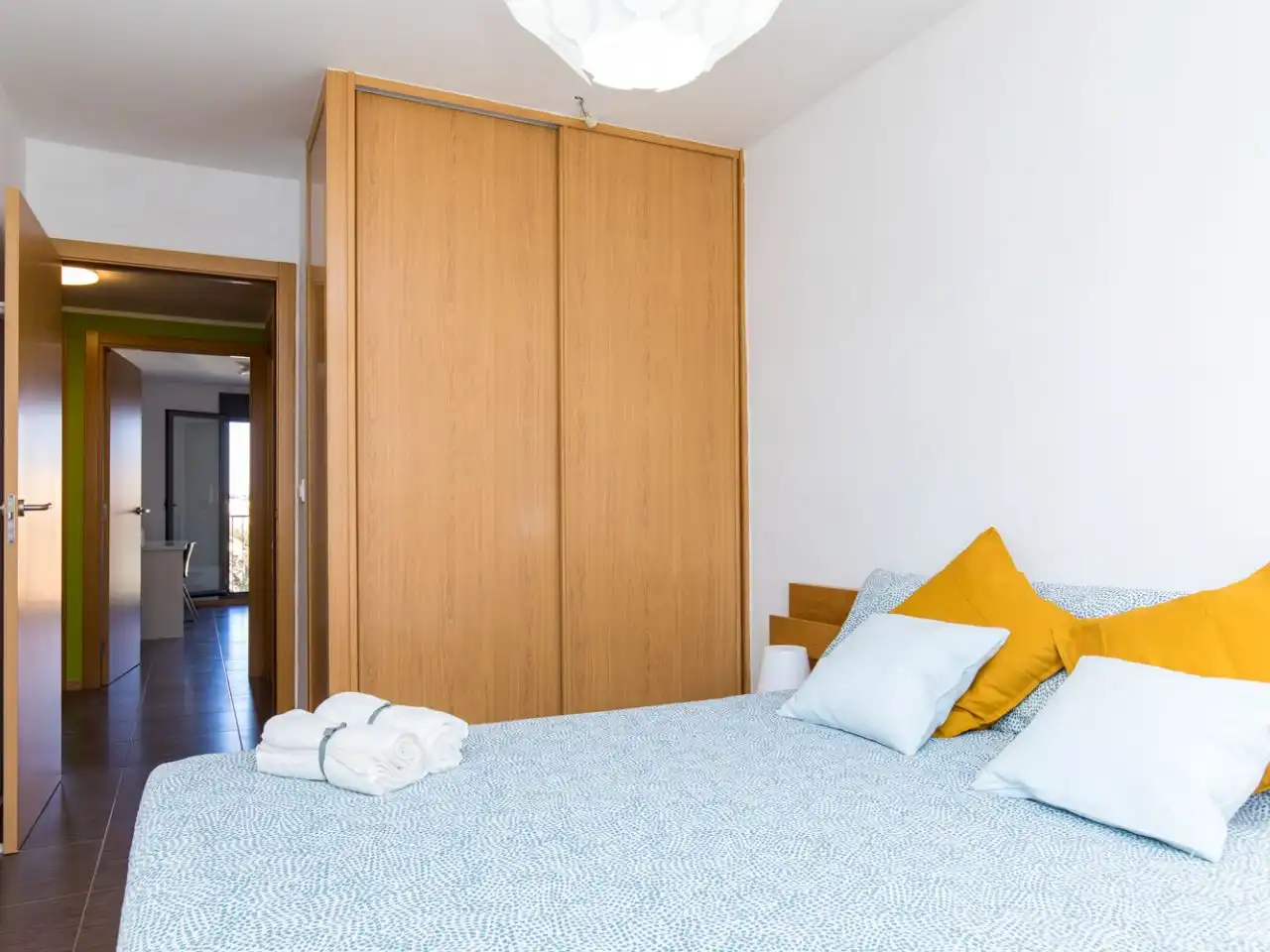 Bedroom of Flat for rent in Zuera  with Air Conditioner, Heating and Terrace