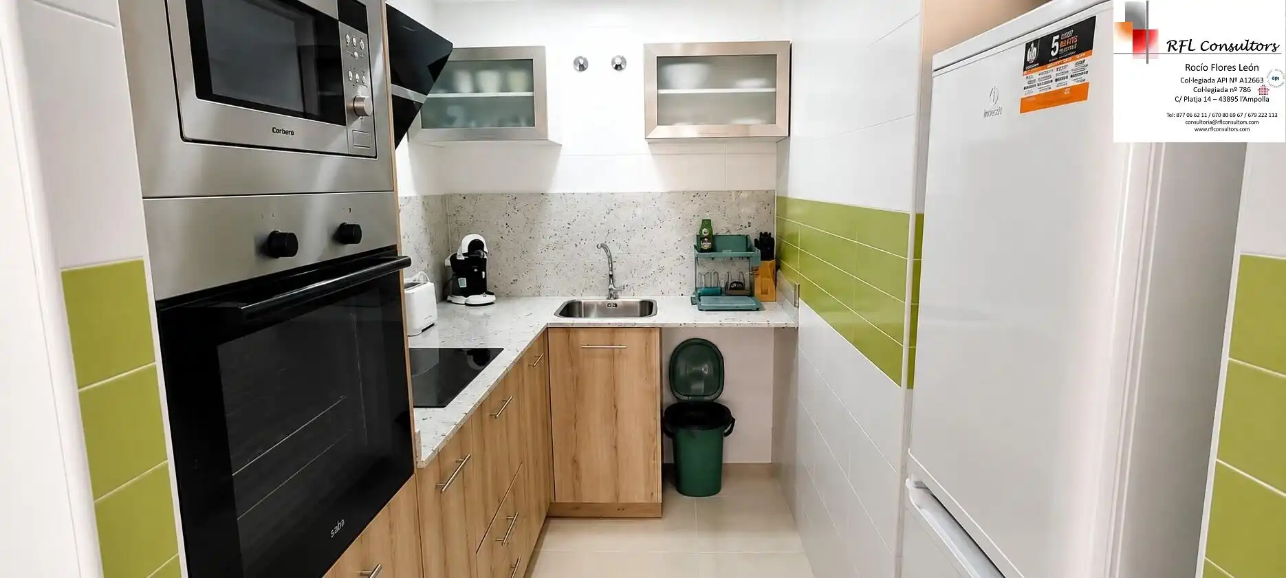 Kitchen of Apartments for rent in Torreblanca  with Air Conditioner, Heating and Terrace