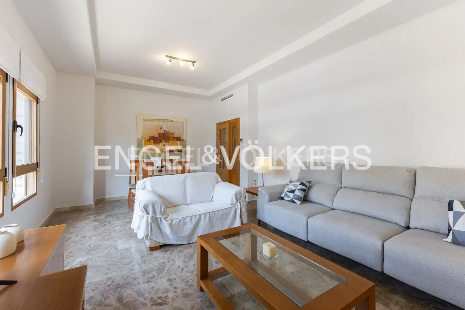 Sala de estar de Dúplex de alquiler en Alzira con Aire acondicionado, Calefacción y Terraza