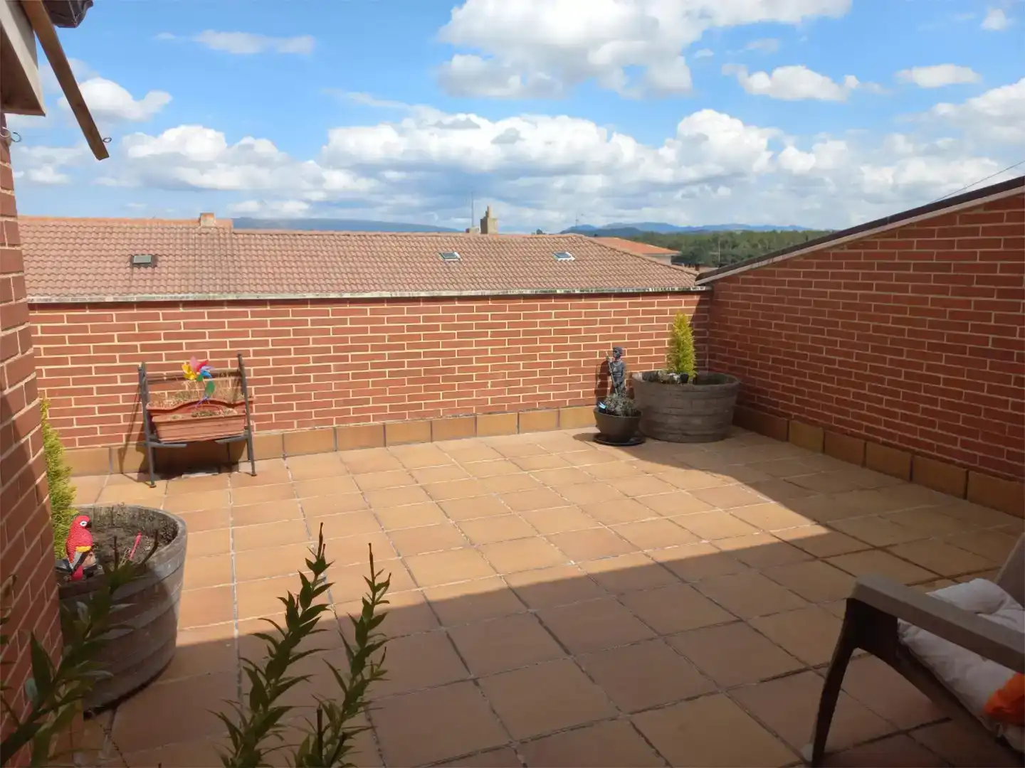 Terraza de Dúplex en venta en Trespaderne con Parquet, Trastero y Amueblado