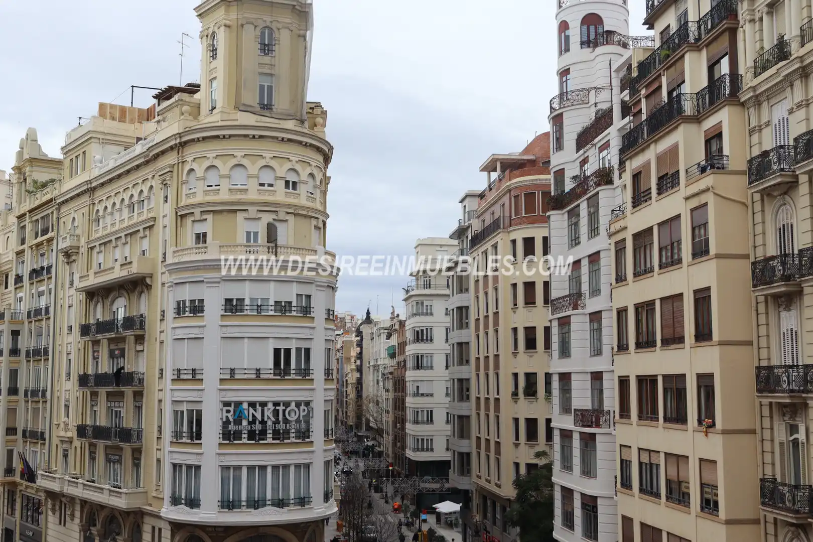 Exterior view of Flat for rent in Valencia  with Air Conditioner, Heating and Parquet flooring