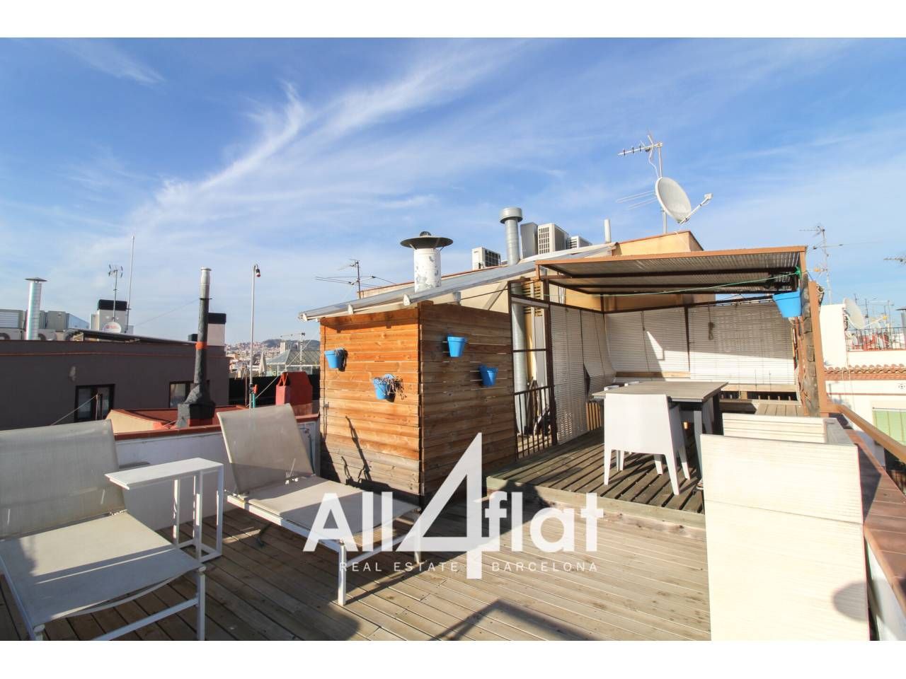 Attic to rent in  Barcelona Capital  with Air Conditioner, Heating and Parquet flooring