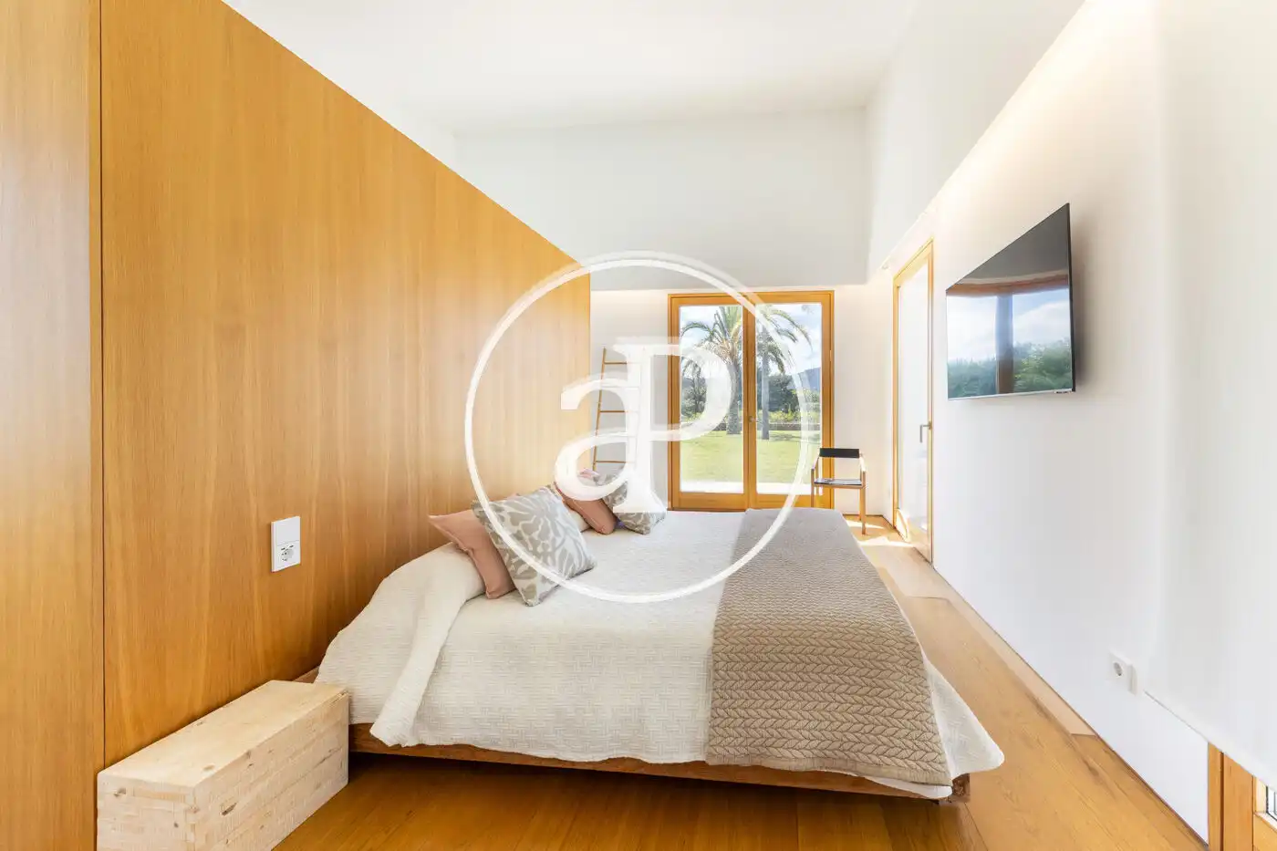 Bedroom of Houses for sale in Pollença  with Air Conditioner, Heating and Private garden