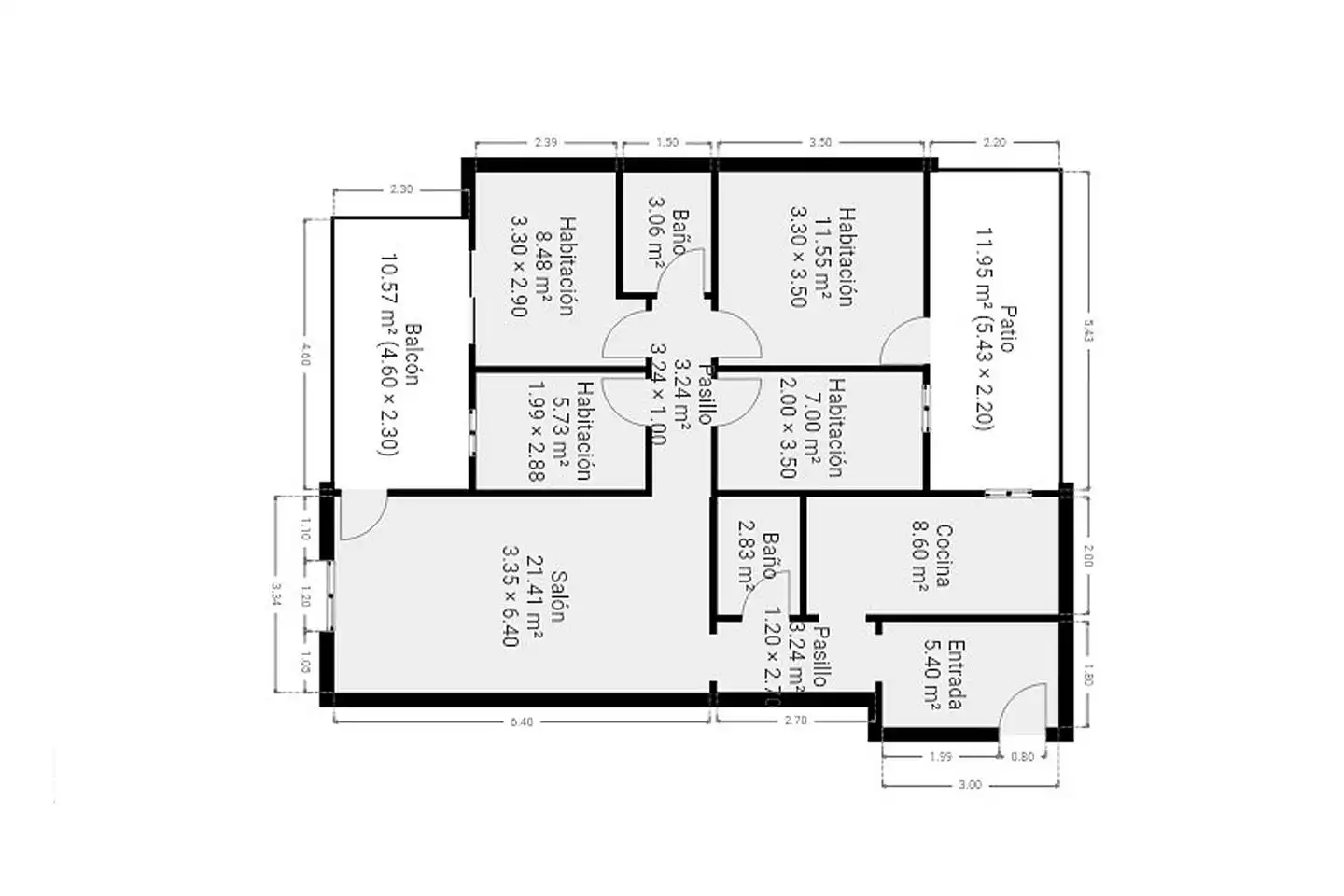 Piso con terraza en venta en Avinguda de Manuel Girona, imagen 25