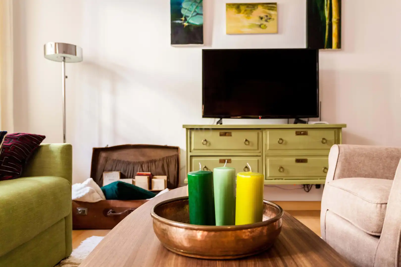 Sala de estar de Piso en venta en Sevilla con Aire acondicionado