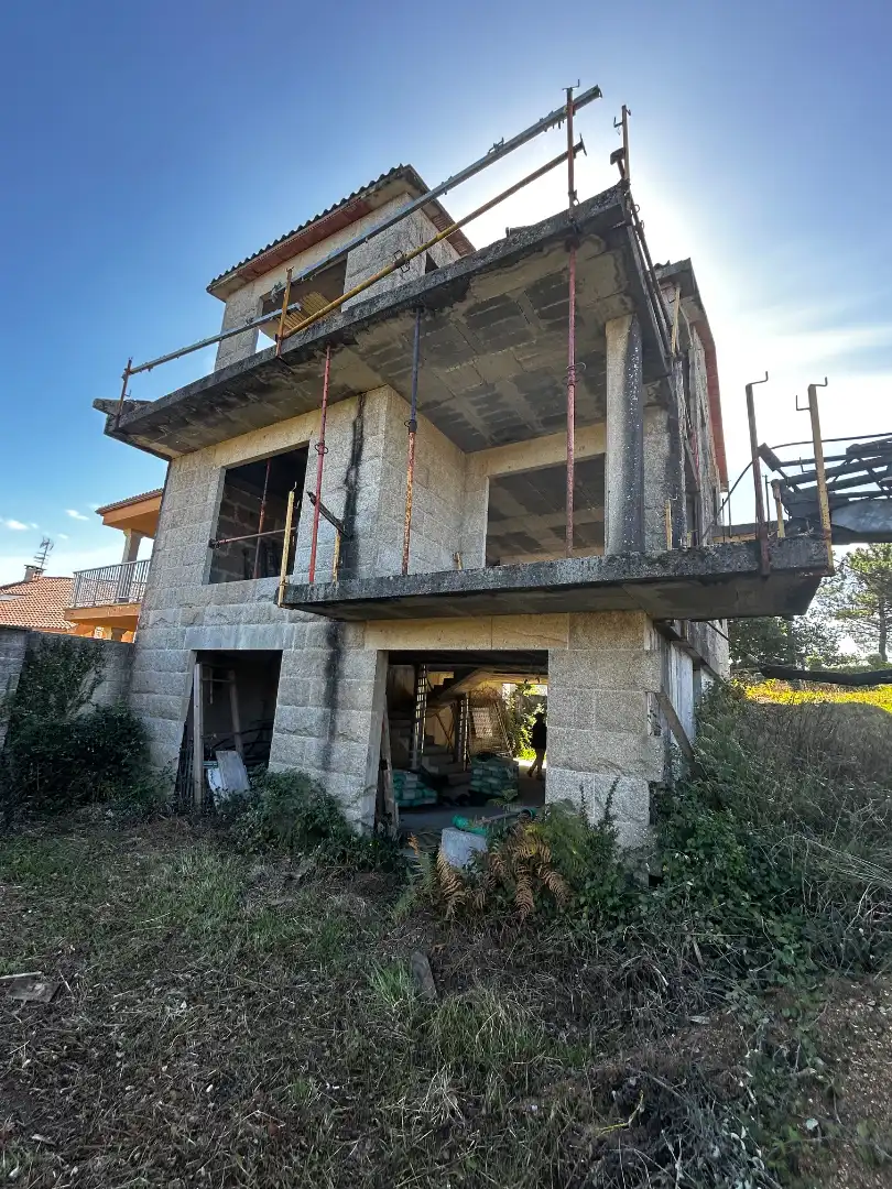 Exterior view of Houses for sale in Vilagarcía de Arousa  with Private garden, Terrace and Storage room