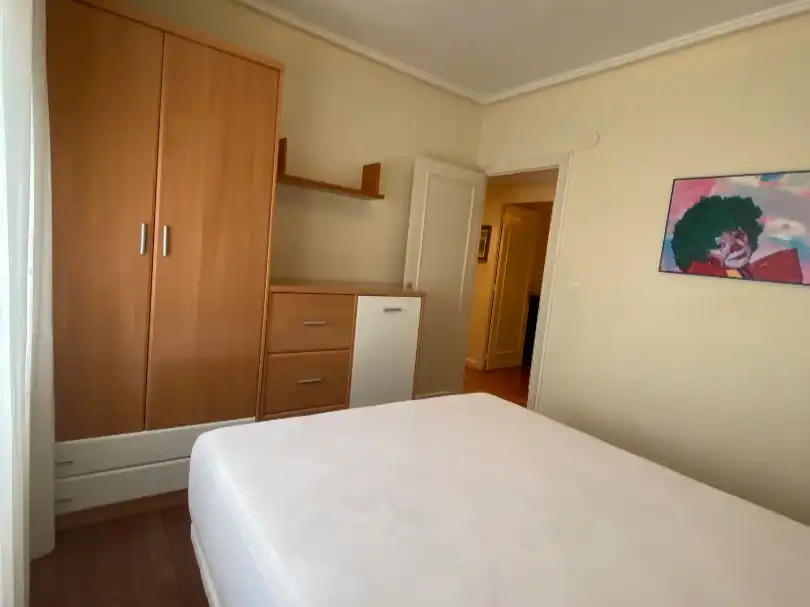 Bedroom of Flat for rent in Gorliz  with Heating, Parquet flooring and Furnished