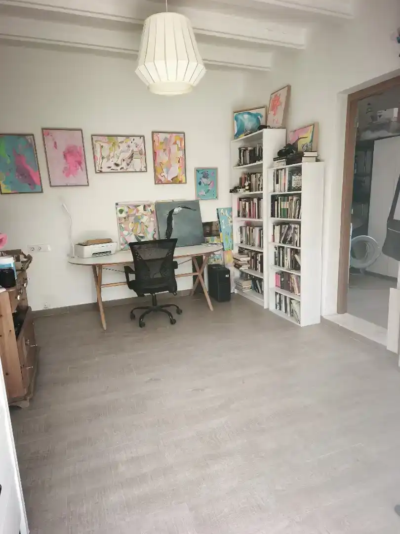 Sala d'estar de Casa adosada en venda en Ciutadella de Menorca amb Aire condicionat i Balcó