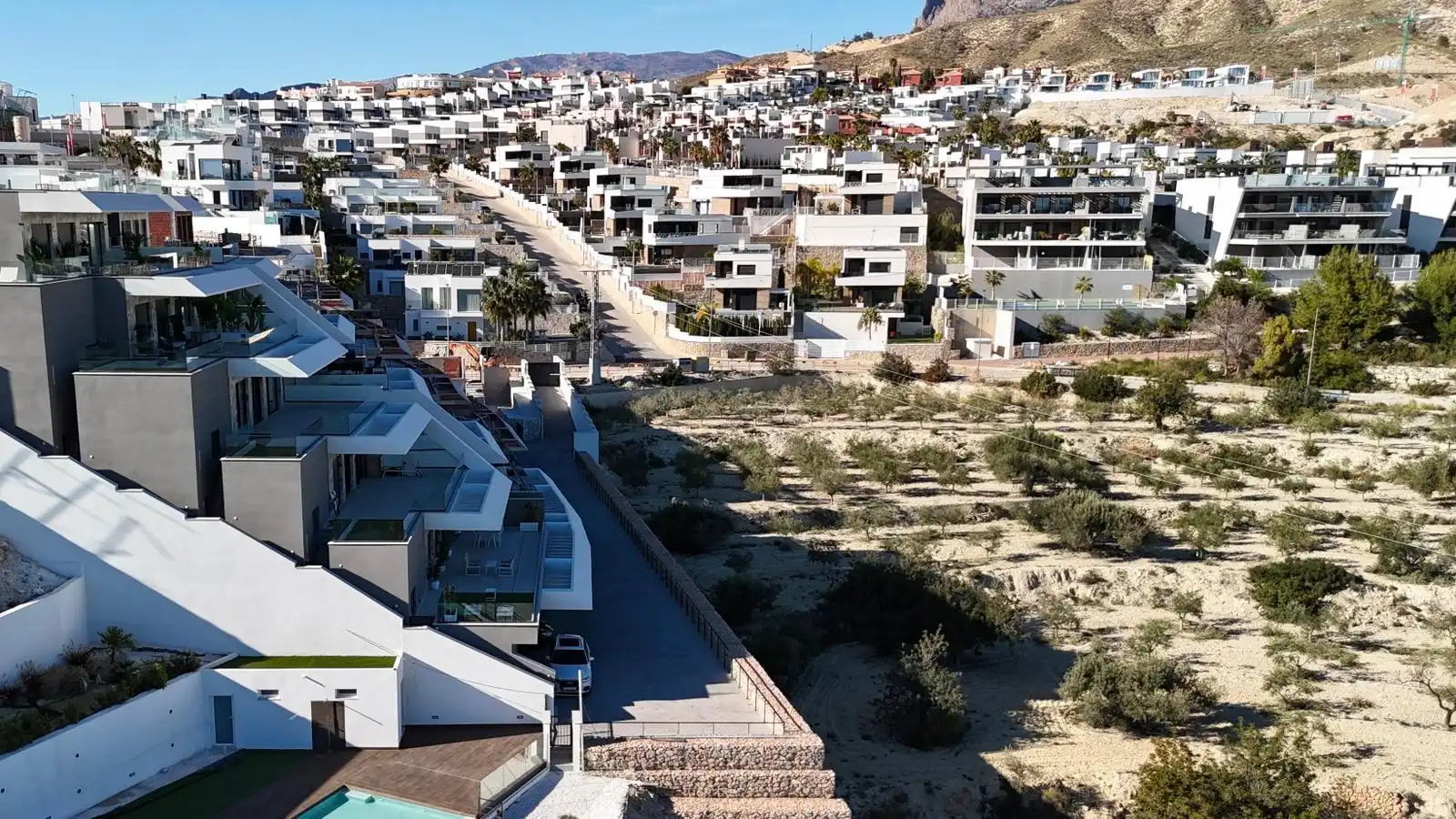 Vista exterior de Apartament en venda en Finestrat amb Aire condicionat, Calefacció i Terrassa