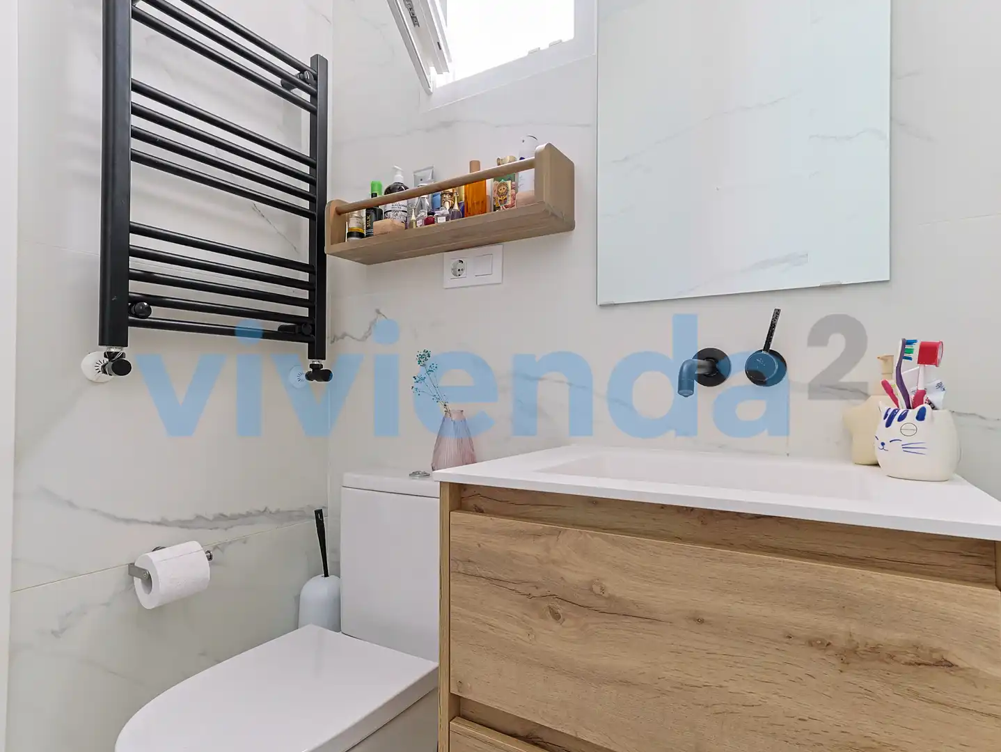 Baño de Ático en venta en Madrid con Aire acondicionado, Calefacción y Terraza