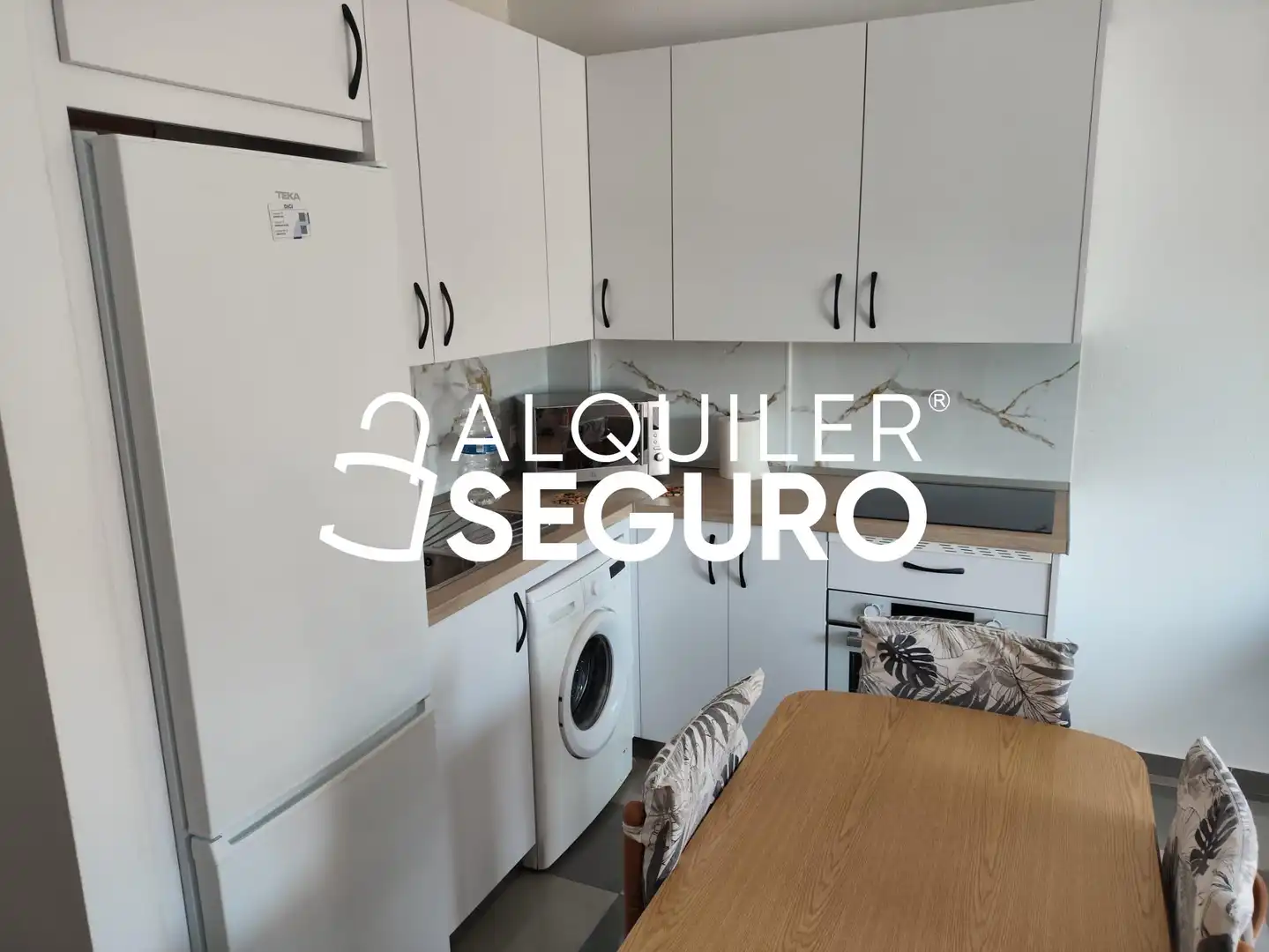 Kitchen of Flat for rent in Roquetas de Mar  with Furnished
