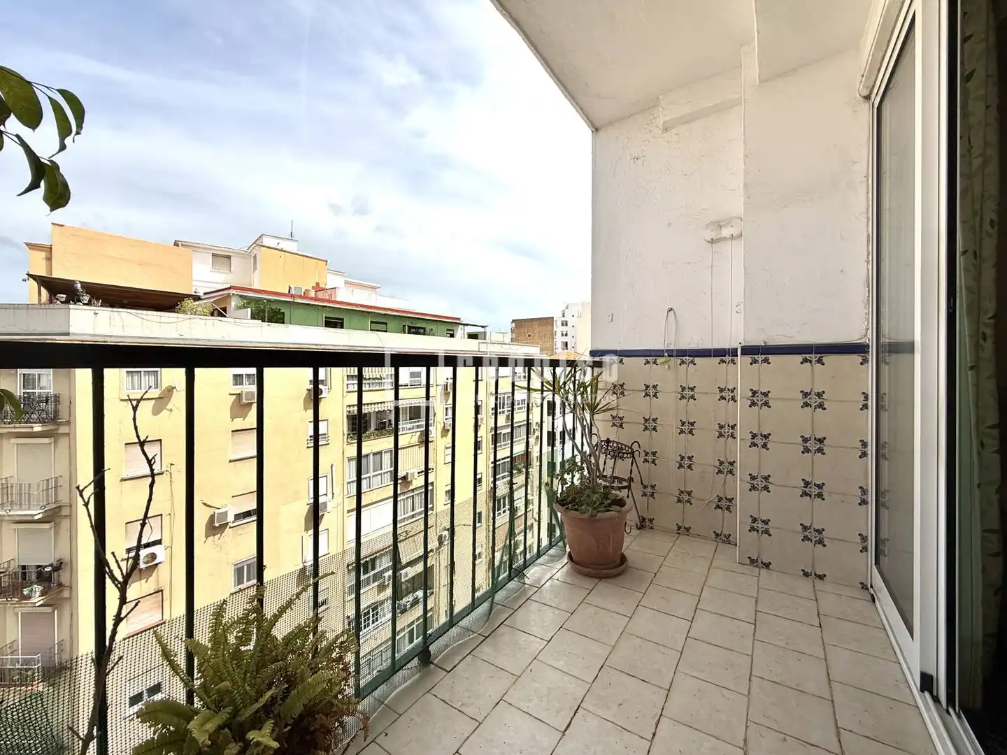 Balcony of Flat for sale in Málaga  with Air Conditioner, Terrace and Alarm