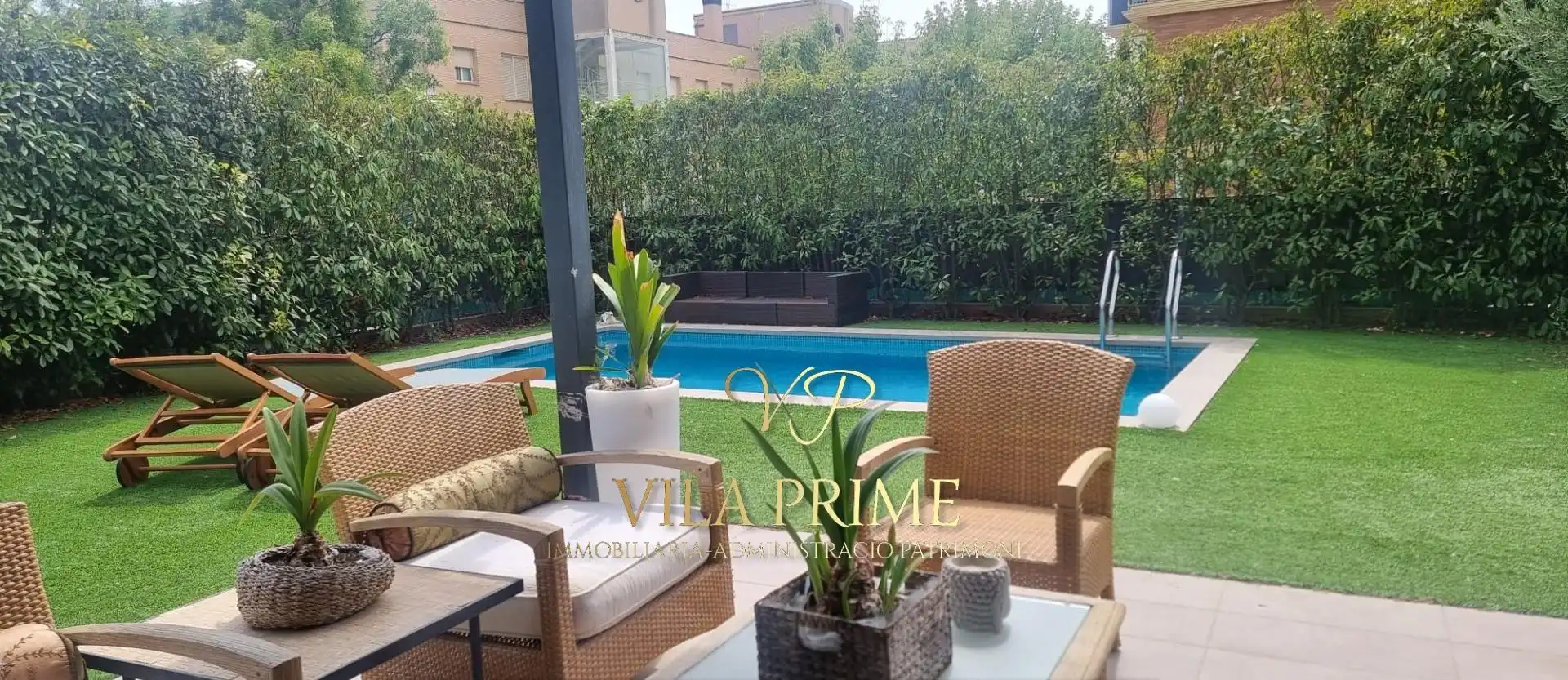 Terrassa de Casa o xalet de lloguer en Cabrera de Mar amb Aire condicionat, Calefacció i Jardí privat