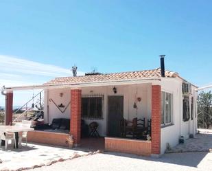 Exterior view of House or chalet for sale in Abanilla  with Air Conditioner, Private garden and Terrace