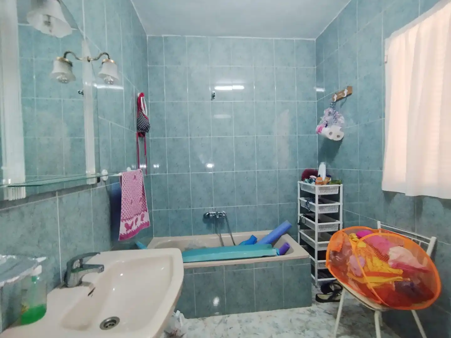 Bany de Finca rústica en venda en Argamasilla de Alba amb Jardí privat, Piscina i Moblat