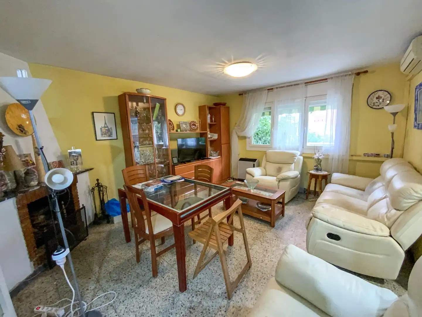 Sala de estar de Casa o chalet en venta en Barcelona