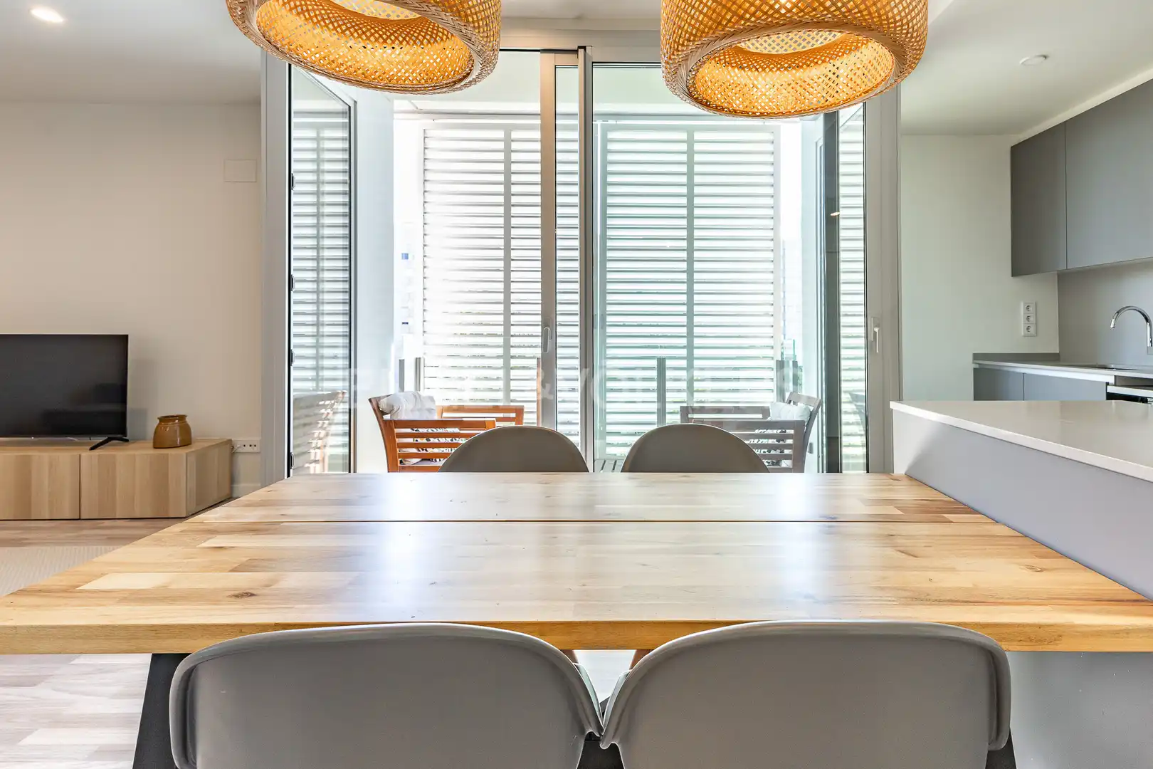Dining room of Flat for sale in Sant Adrià de Besòs  with Air Conditioner, Heating and Parquet flooring