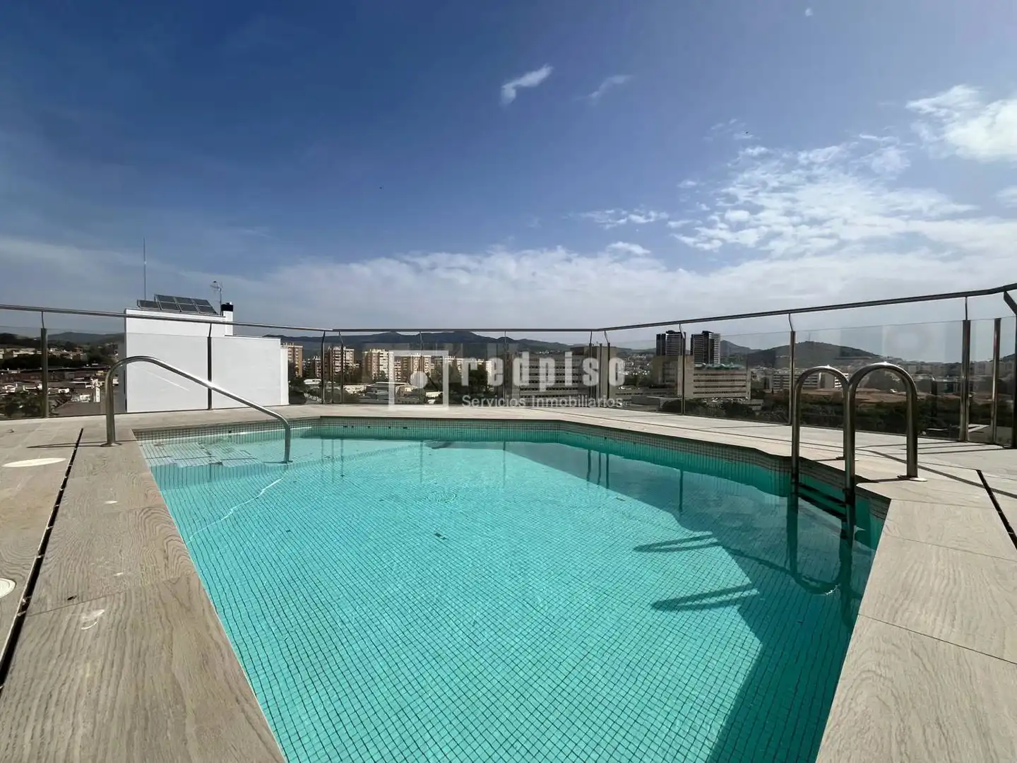 Piscina de Piso de alquiler en Málaga con Aire acondicionado, Calefacción y Terraza