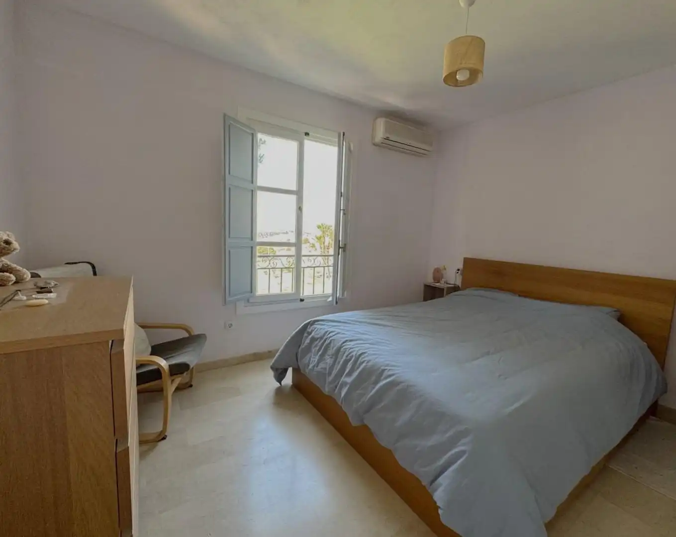 Dormitori de Casa adosada en venda en Finestrat amb Jardí privat, Terrassa i Moblat