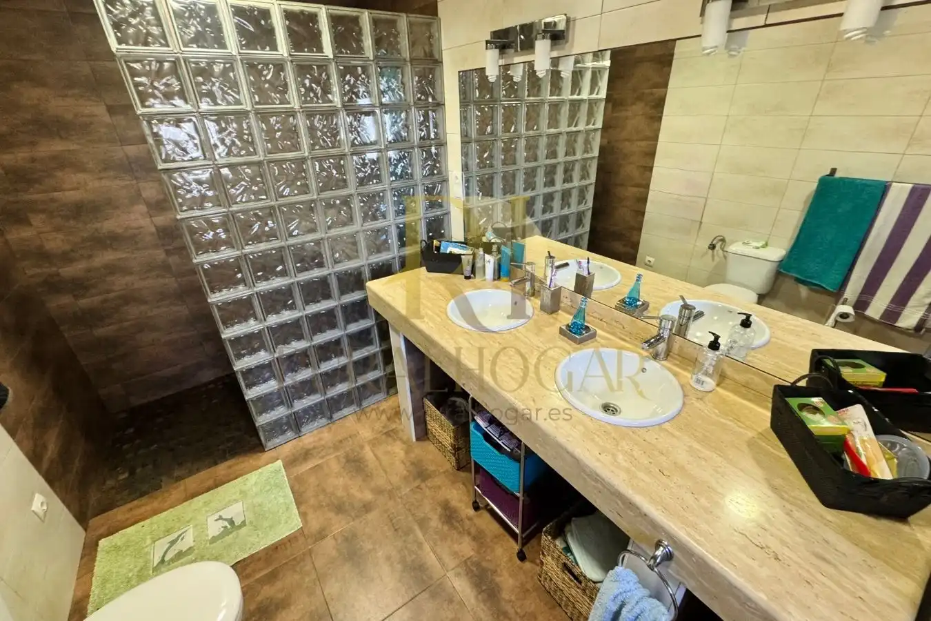 Baño de Casa o chalet en venta en Gradefes con Calefacción, Parquet y Amueblado