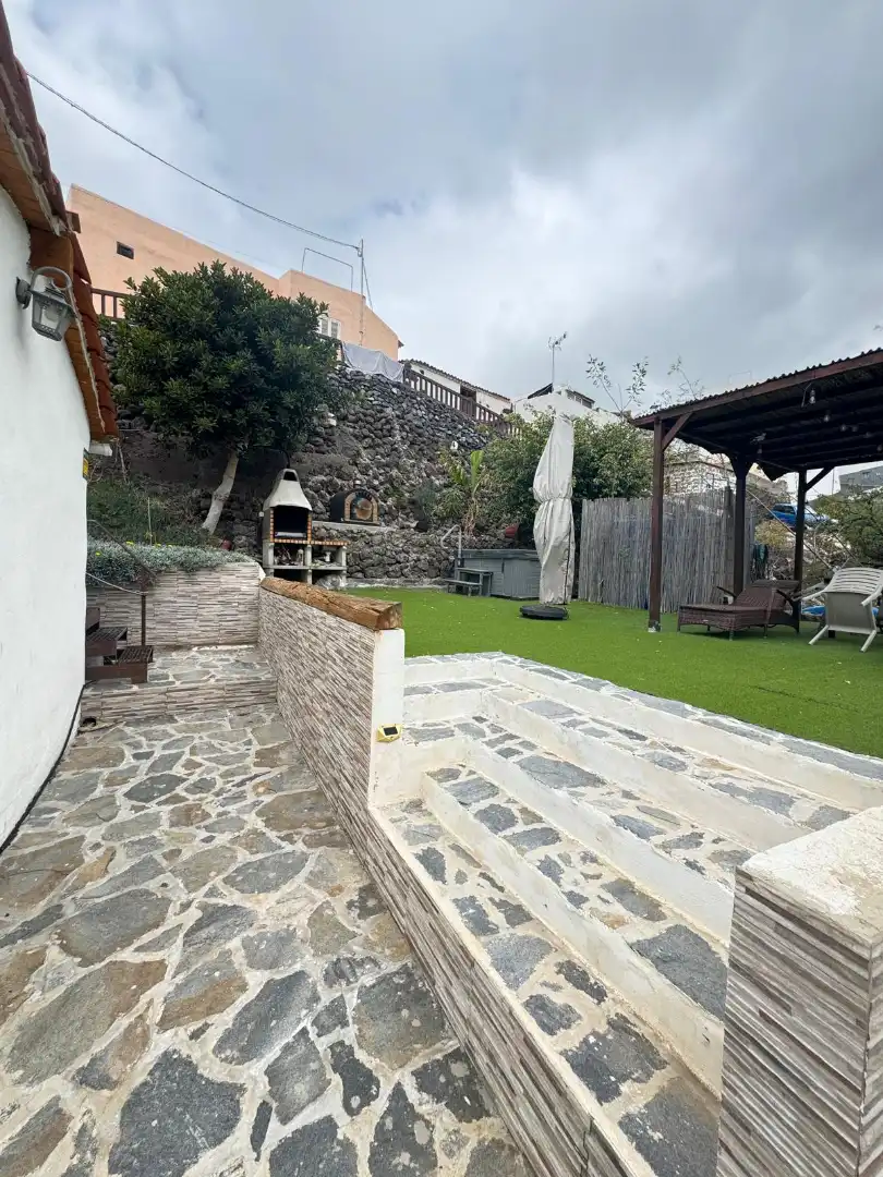 Jardín de Casa o chalet de alquiler en Guía de Isora con Aire acondicionado, Terraza y Amueblado