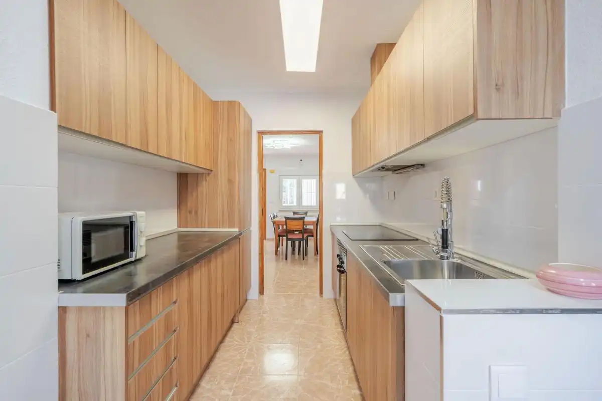 Cocina de Casa o chalet de alquiler en Elche / Elx con Aire acondicionado, Calefacción y Jardín privado