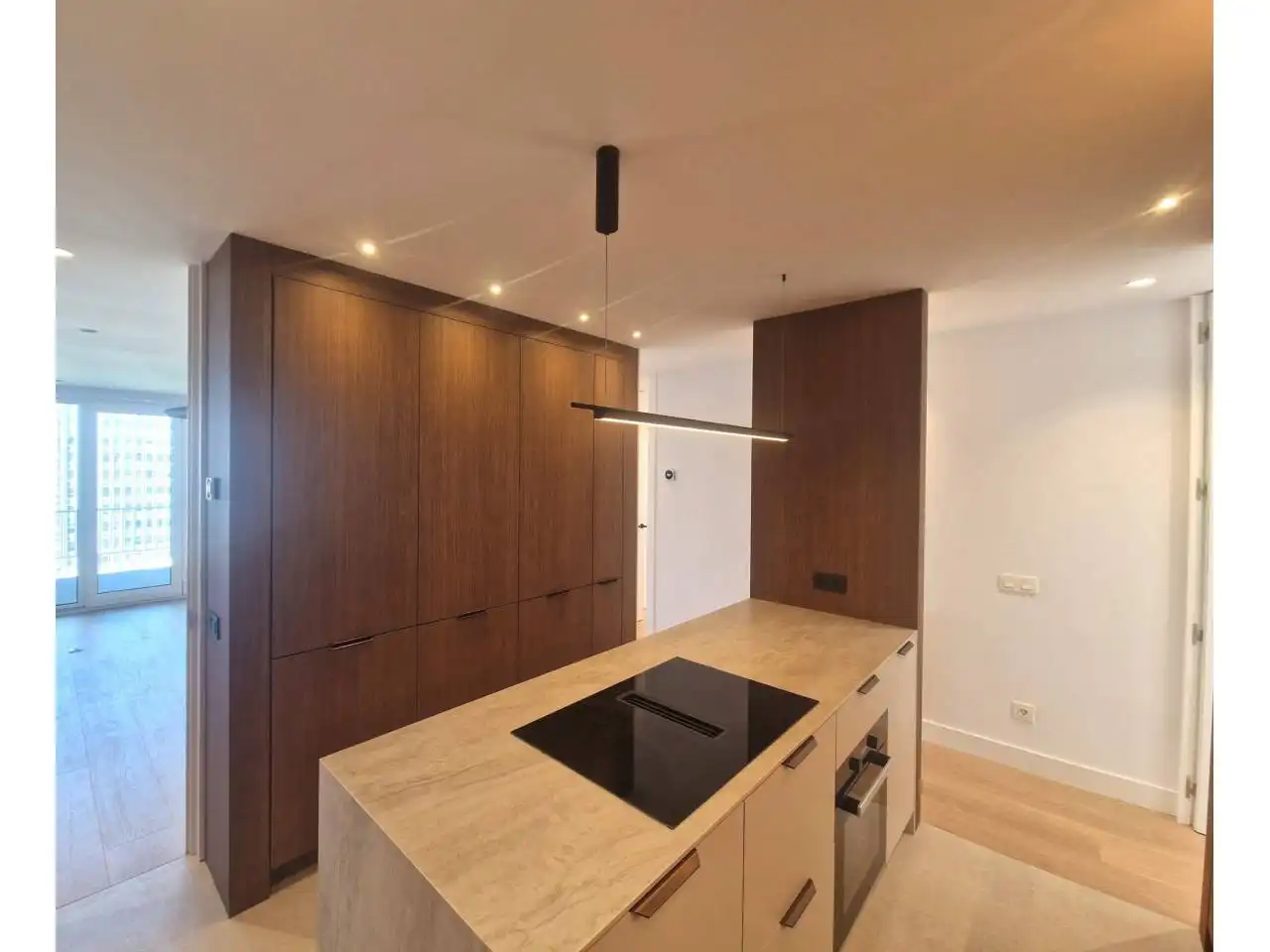 Küche von Wohnung zum Verkauf in Madrid mit Klimaanlage, Heizung und Terrasse