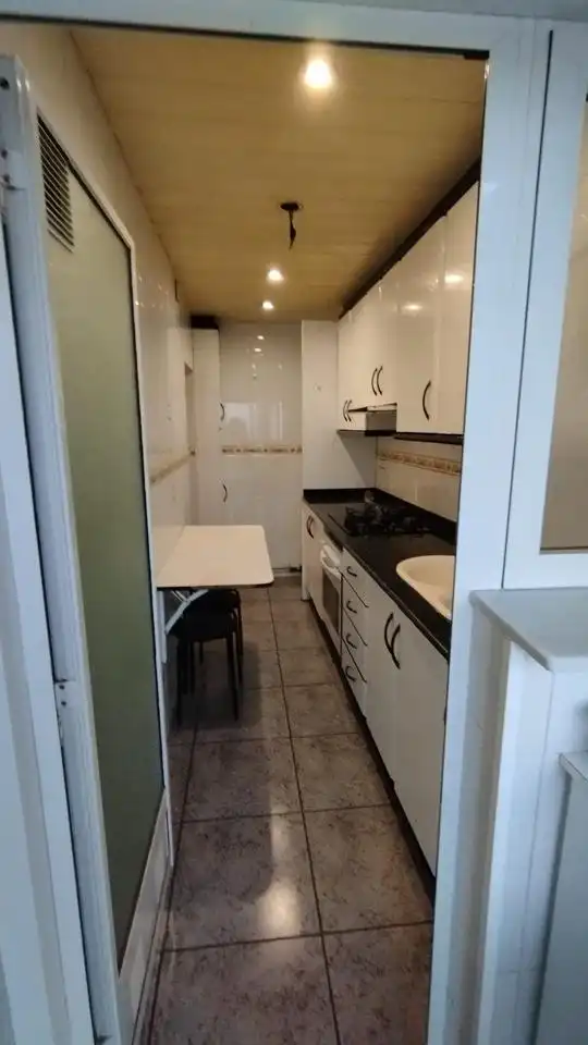 Kitchen of Flat for sale in Terrassa  with Heating and Balcony