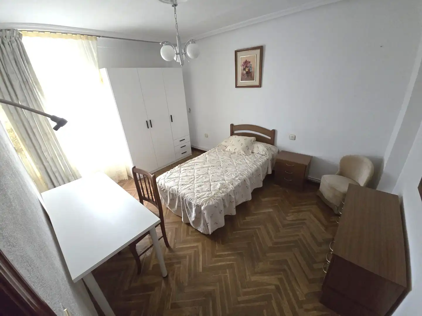 Bedroom of Flat for rent in Cáceres  with Air Conditioner, Heating and Terrace
