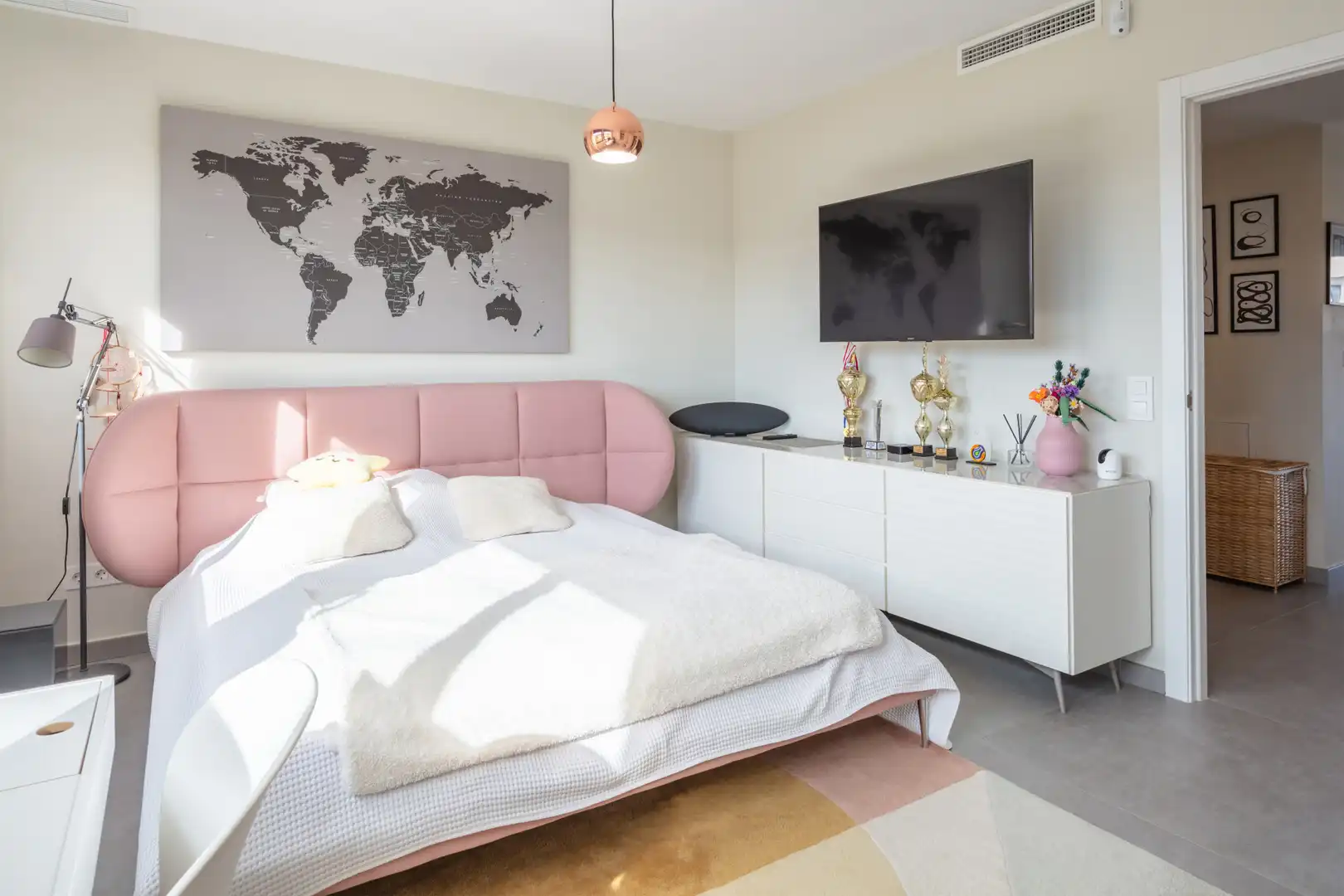 Dormitori de Apartament en venda en Jávea / Xàbia amb Calefacció, Terrassa i Piscina