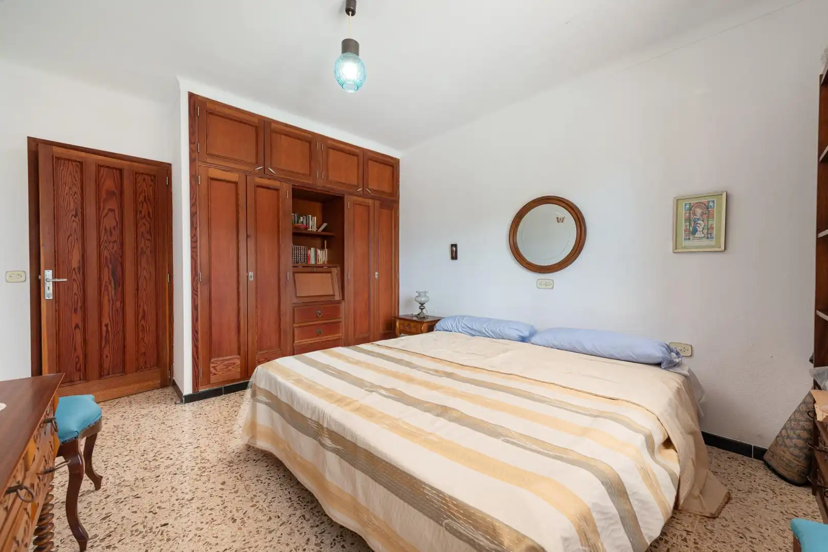Schlafzimmer von Haus oder Chalet zum Verkauf in Alcúdia mit Klimaanlage, Heizung und Privatgarten