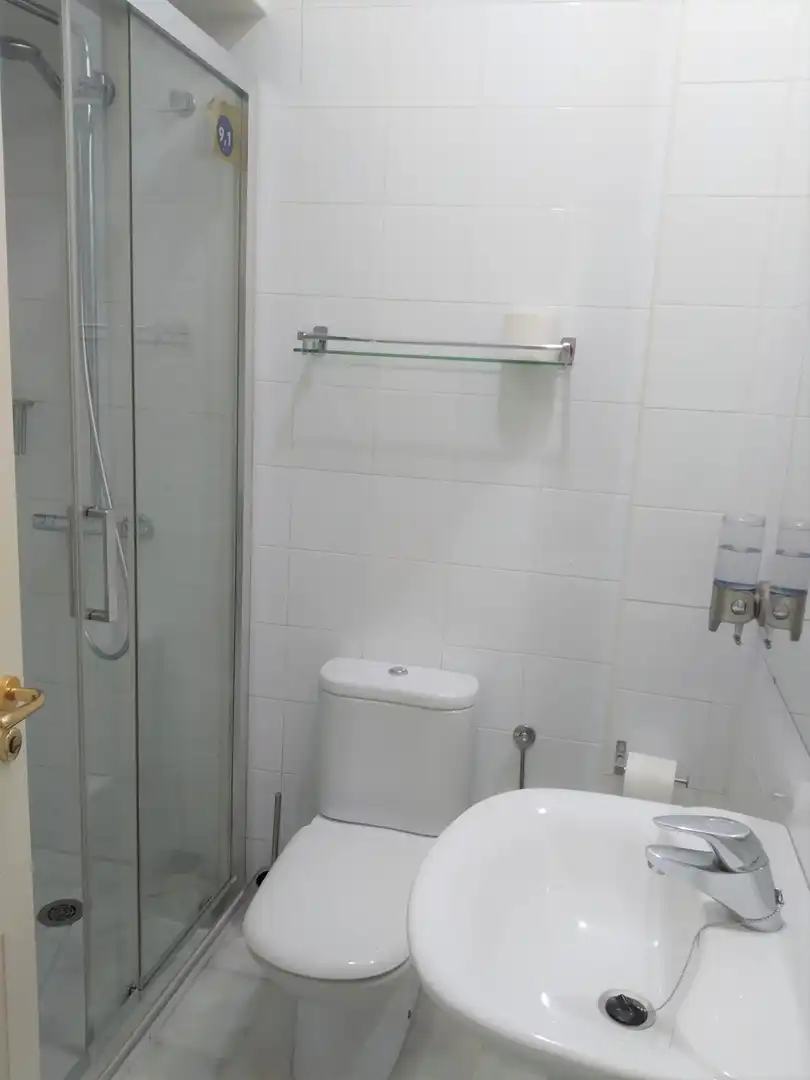 Baño de Apartamento de alquiler en Málaga con Aire acondicionado y Amueblado
