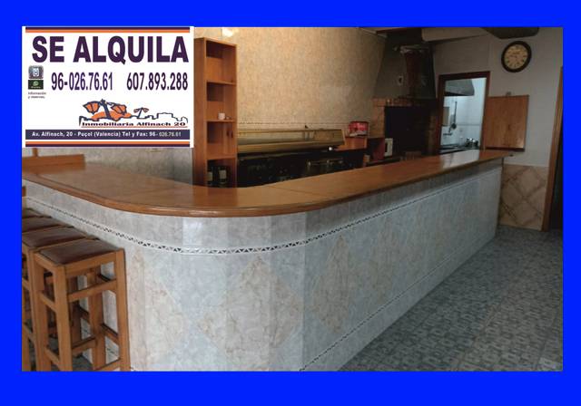 Local comercial en Alquiler en Puçol Ciudad