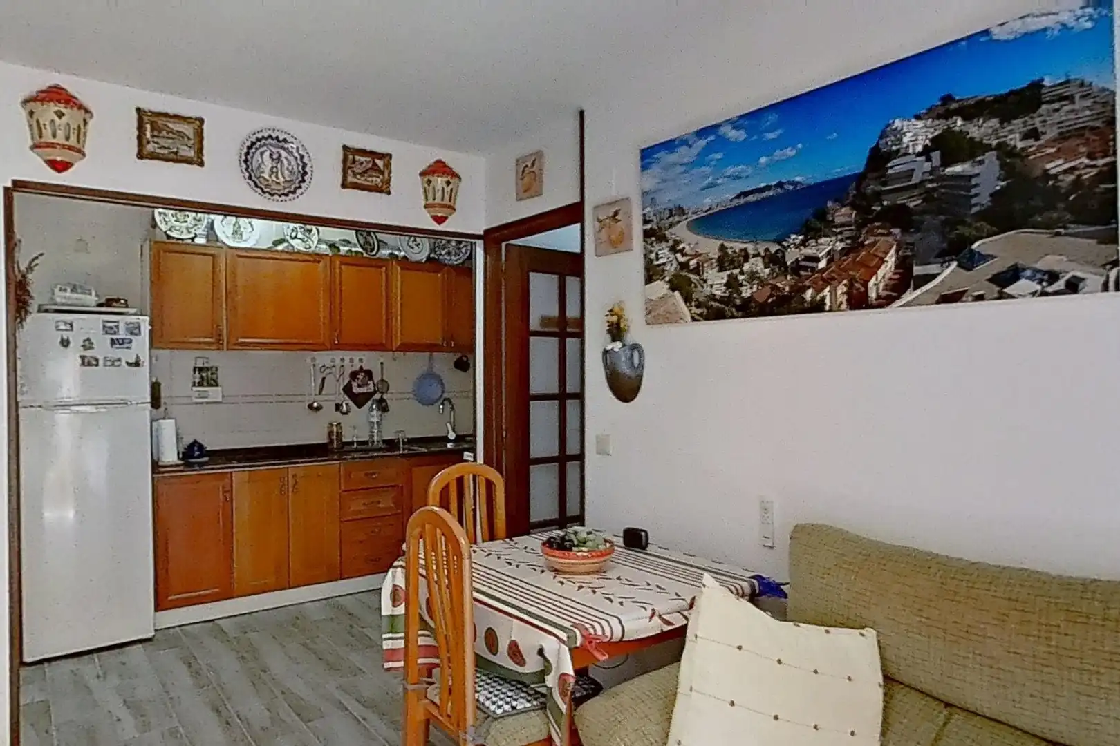 Küche von Wohnungen zum Verkauf in Benidorm mit Klimaanlage, Heizung und Terrasse