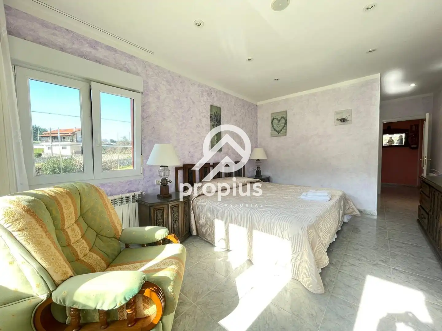 Bedroom of Houses for sale in Llanes  with Heating, Private garden and Terrace