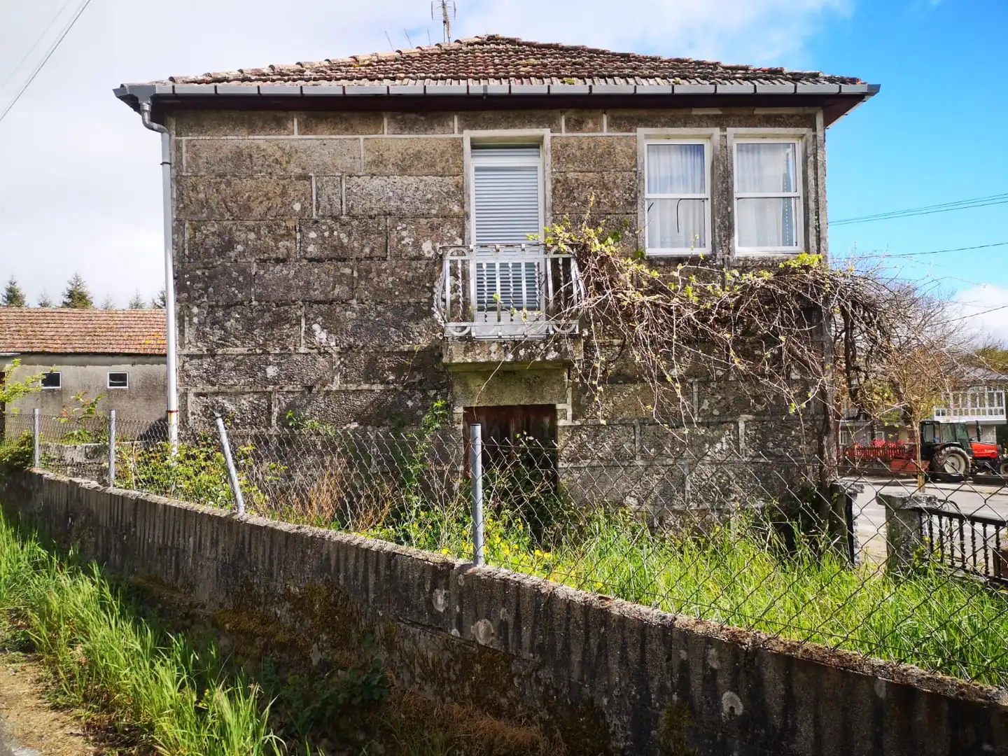 Vista exterior de Casa o chalet en venta en Carballedo con Jardín privado, Amueblado y Balcón