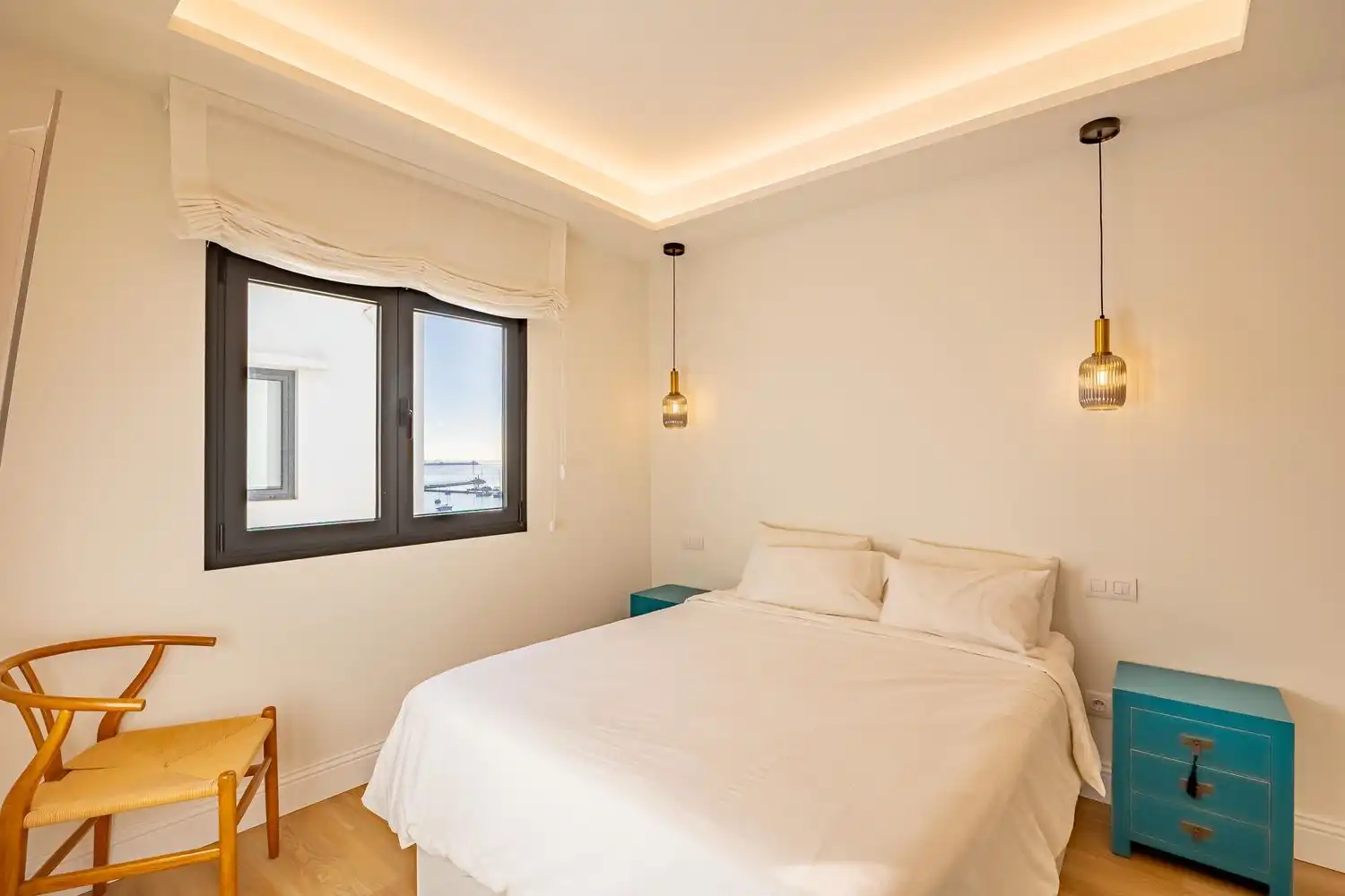 Schlafzimmer von Dachboden zum Verkauf in Las Palmas de Gran Canaria mit Klimaanlage, Terrasse und Möbliert