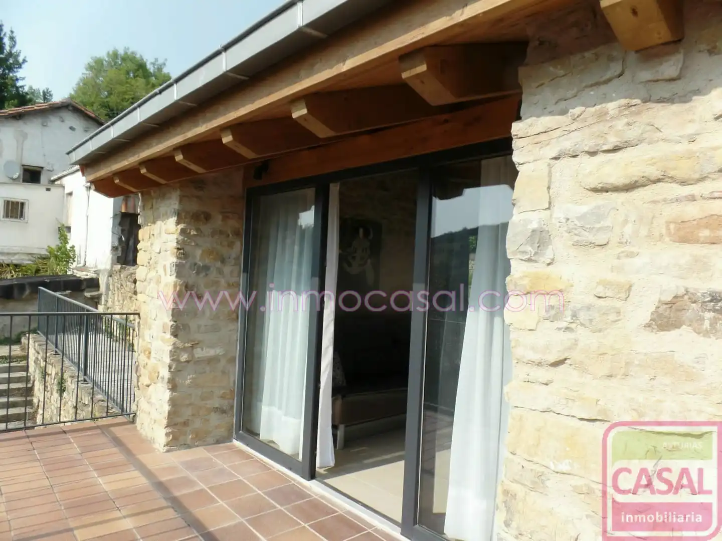 Terraza de Casa o chalet de alquiler en Oviedo  con Calefacción, Terraza y Trastero