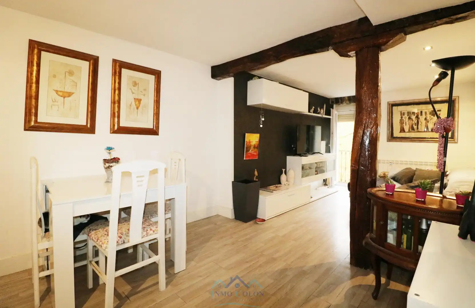 Living room of Flat for sale in Irun   with Heating, Parquet flooring and Balcony