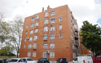 Exterior view of Flat for sale in  Madrid Capital  with Air Conditioner, Heating and Parquet flooring